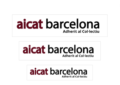 Tres vinilos de AICAT Barcelona