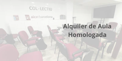 Alquiler aula homologada